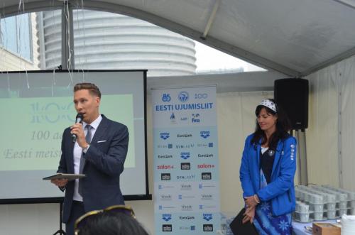 EUL president Simon Renno ja peasekretär Pille Tali