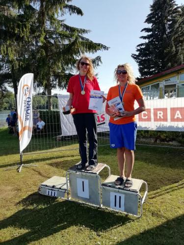 Eve Virkkunen ja Laura Silina